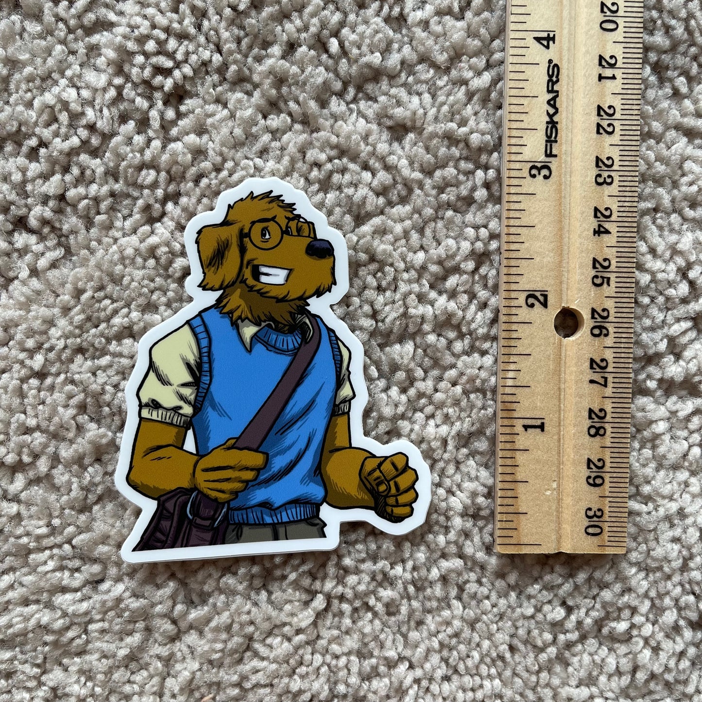 Calvin Quinn Sticker