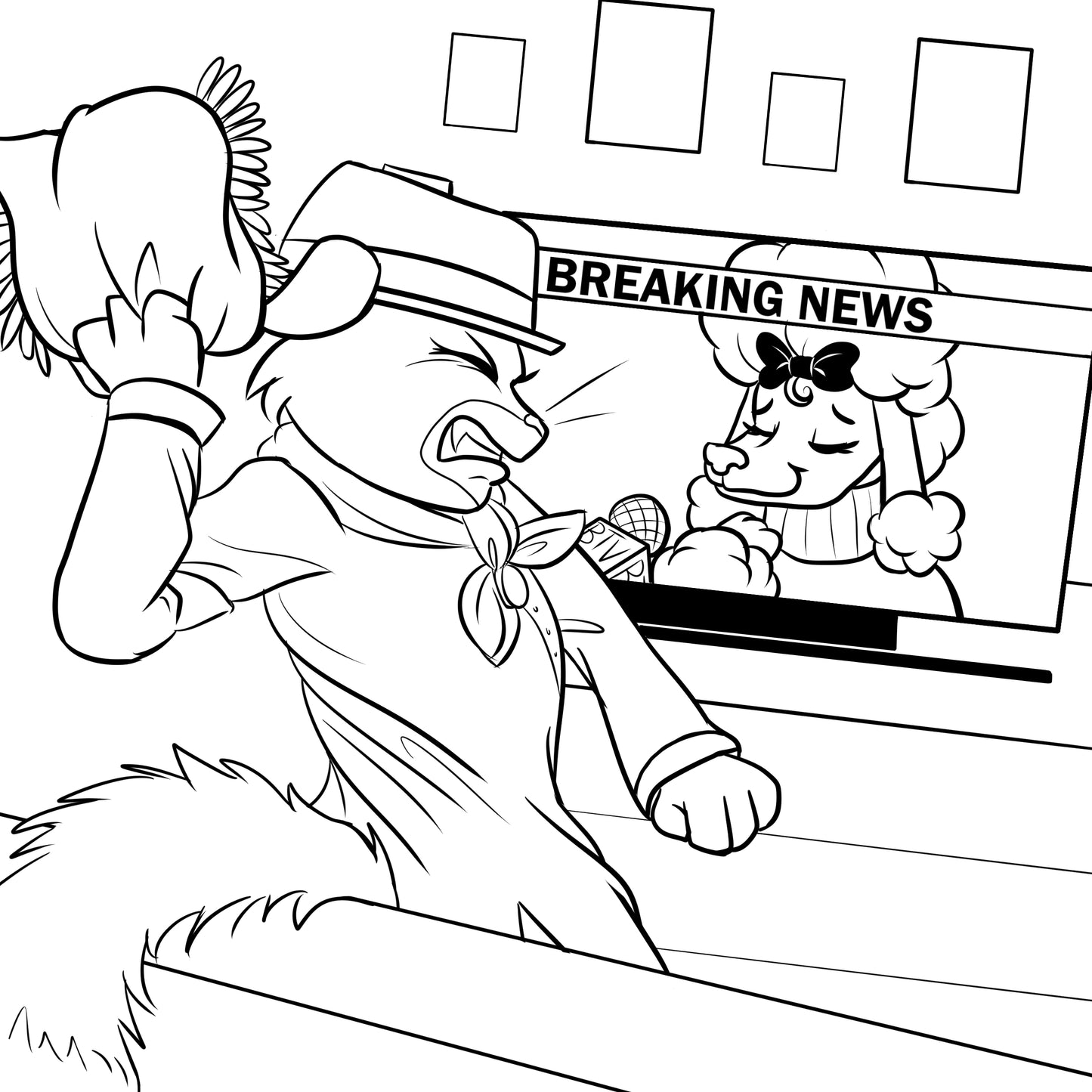 Collar Cases #4: Coloring Page Pack