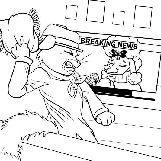 Collar Cases #4: Coloring Page Pack