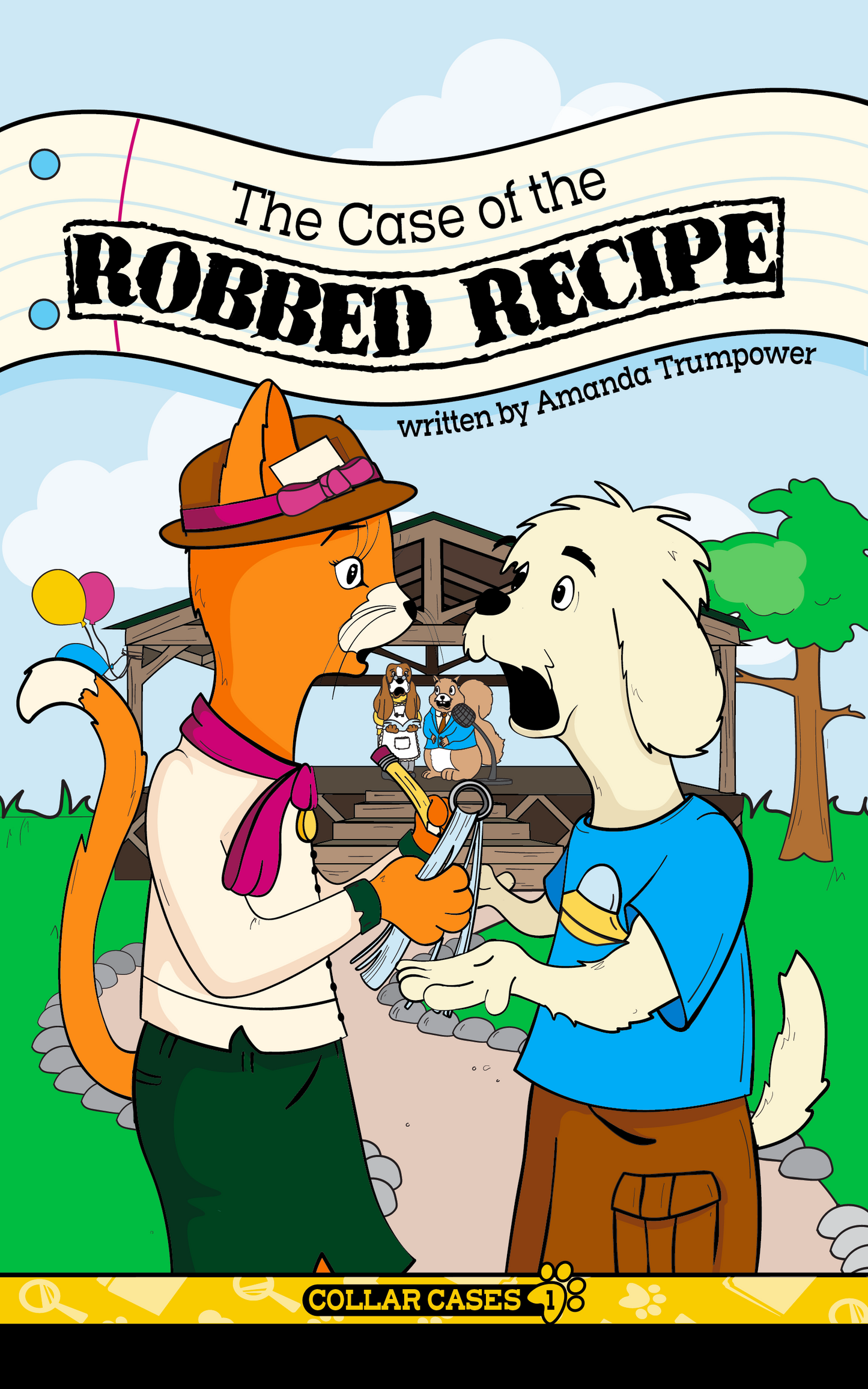 Collar Cases #1: Case of the Robbed Recipe (first edition)